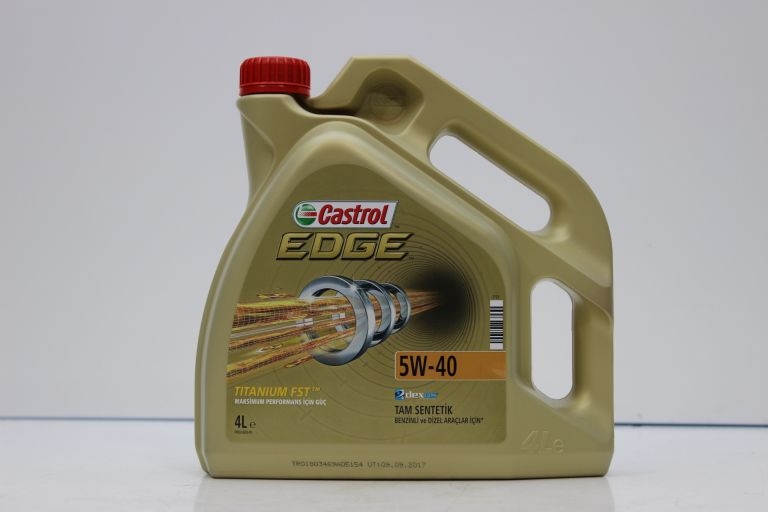 Castrol Edge 5w40 Motor Yağı FST 4 Litre 233.05 TL + KDV